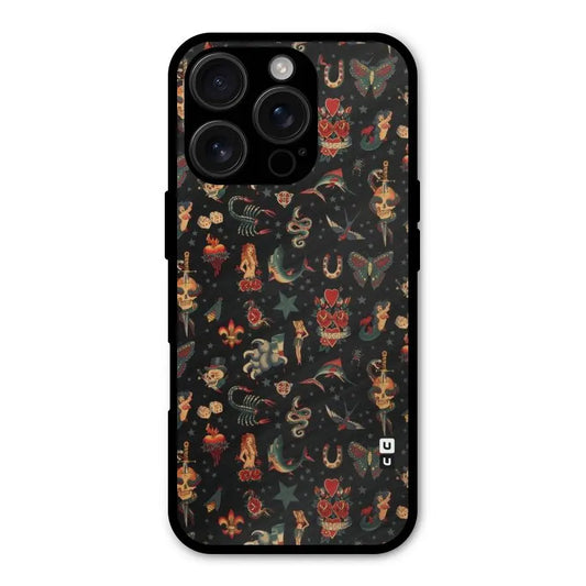 Dark Pattern Shockproof Hybrid Protection (Metal + TPU) Back Case Cover CoversCart