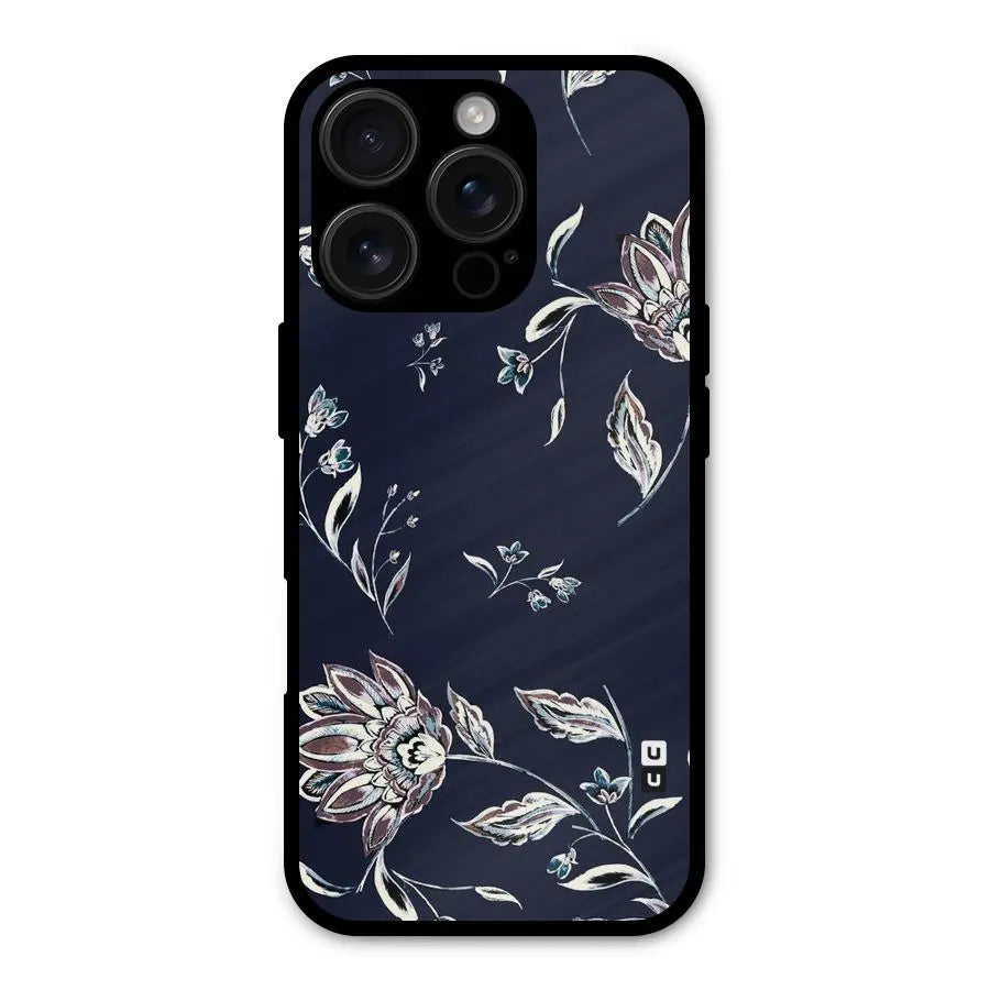 Dark Petals Shockproof Hybrid Protection (Metal + TPU) Back Case Cover CoversCart
