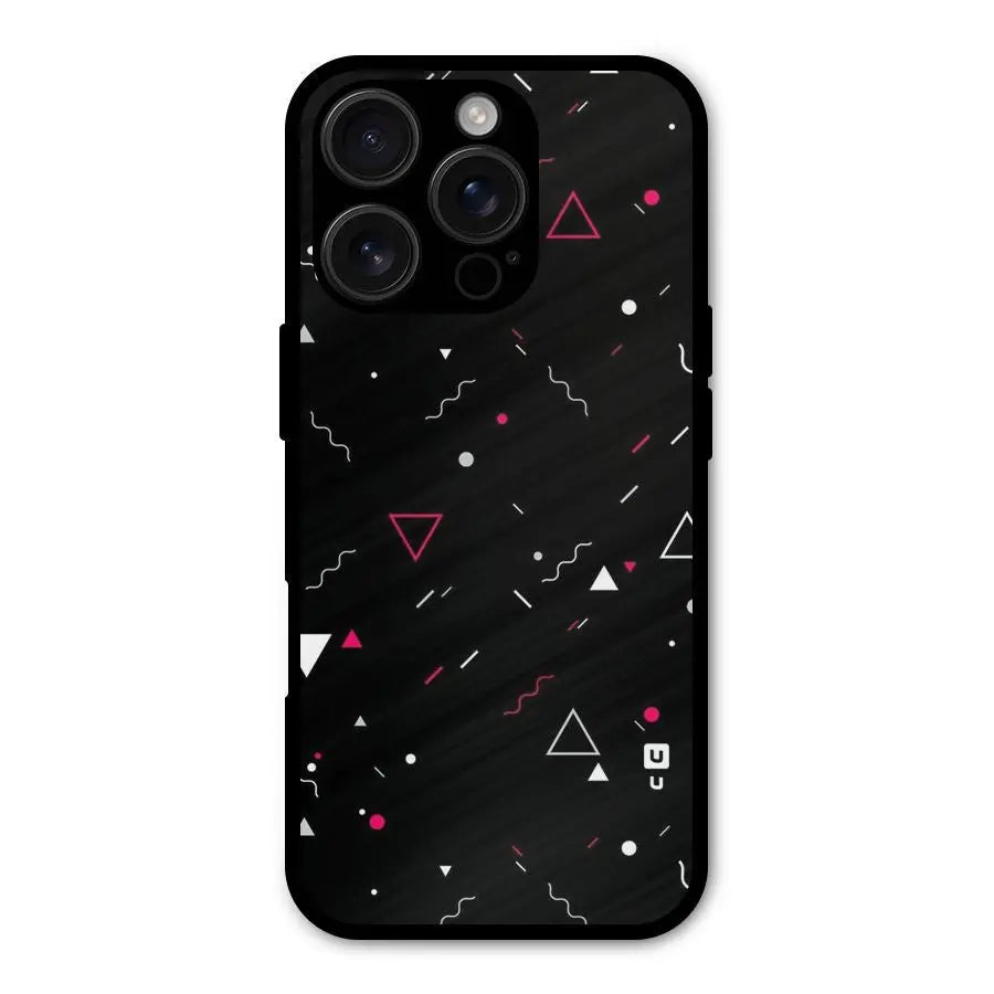 Dark Shapes Design Shockproof Hybrid Protection (Metal + TPU) Back Case Cover CoversCart