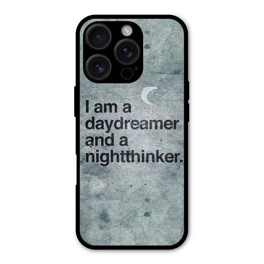 Day Dreamer Night Thinker Shockproof Hybrid Protection (Metal + TPU) Back Case Cover CoversCart