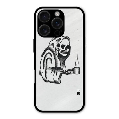 Dead But Coffee Shockproof Hybrid Protection (Metal + TPU) Back Case Cover CoversCart
