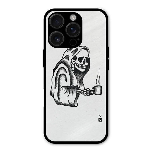 Dead But Coffee Shockproof Hybrid Protection (Metal + TPU) Back Case Cover CoversCart