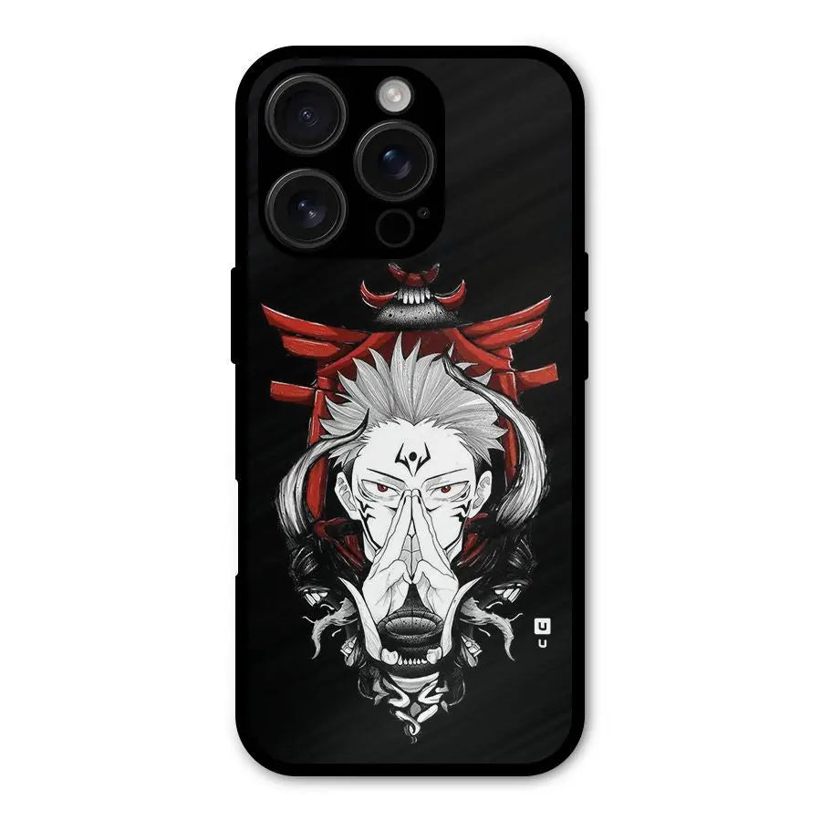 Demon King Sukuna Shockproof Hybrid Protection (Metal + TPU) Back Case Cover CoversCart