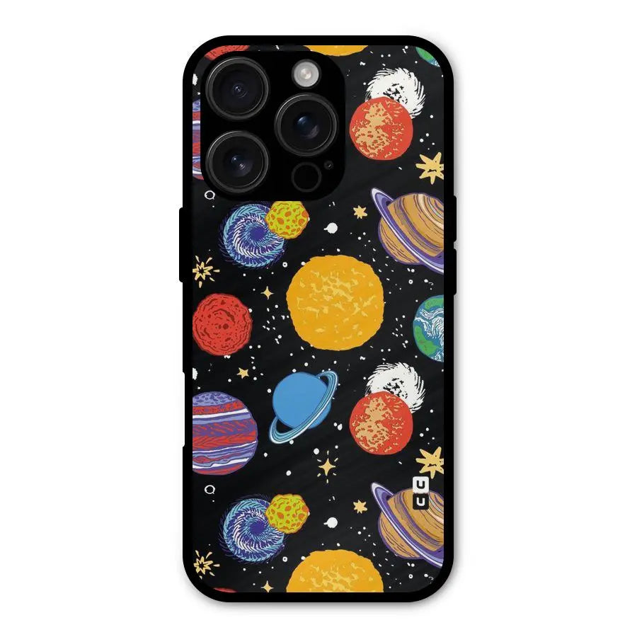 Designer Planets Shockproof Hybrid Protection (Metal + TPU) Back Case Cover CoversCart