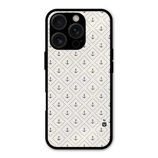 Diamond Anchor Design Shockproof Hybrid Protection (Metal + TPU) Back Case Cover CoversCart