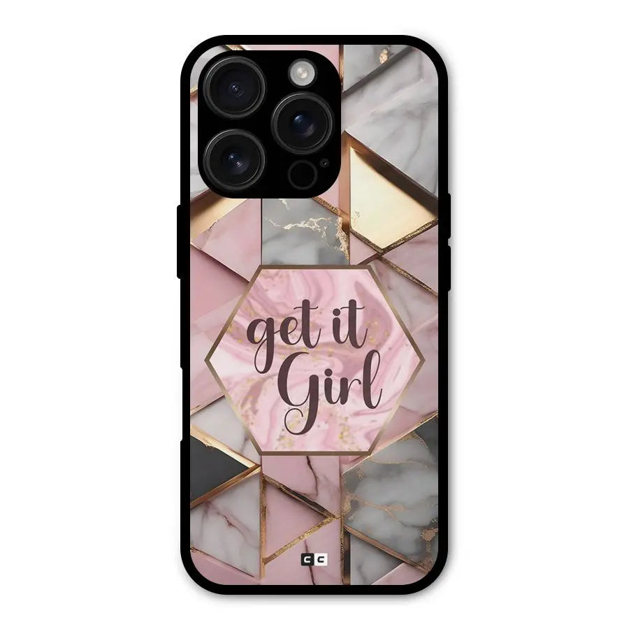 Diamond Girl Shockproof Hybrid Protection (Metal + TPU) Back Case Cover CoversCart