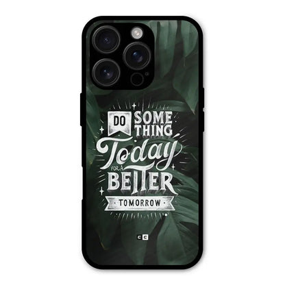 Do Something Shockproof Hybrid Protection (Metal + TPU) Back Case Cover CoversCart