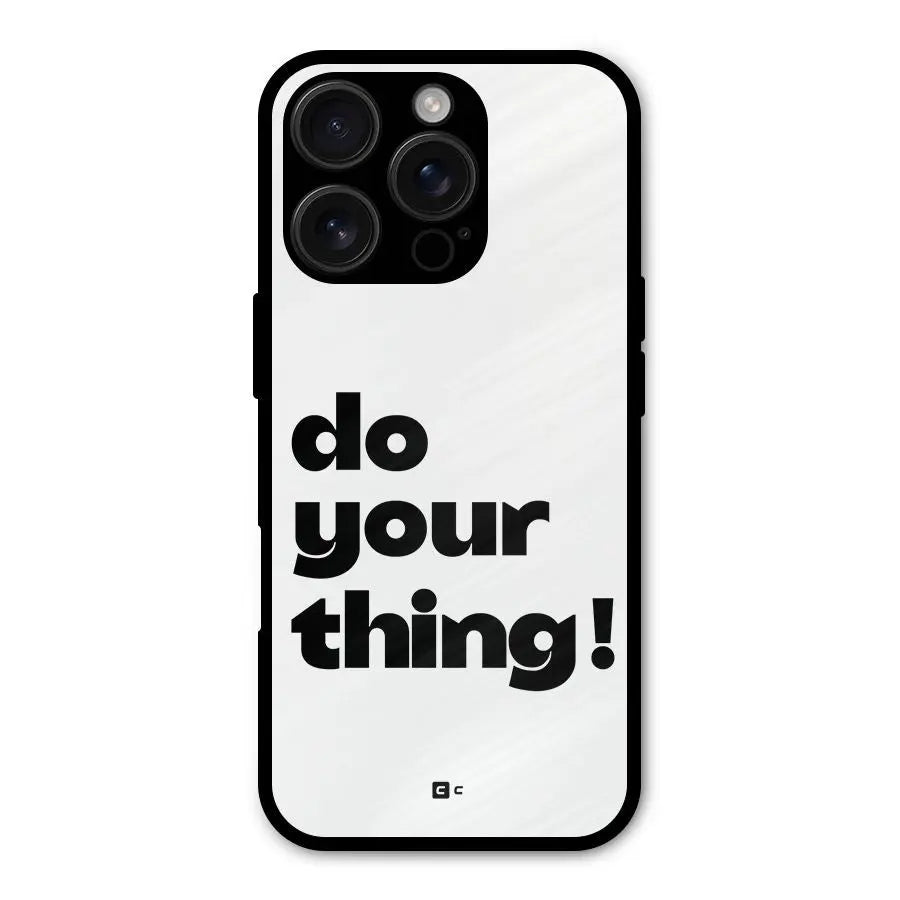 Do Your Thing Shockproof Hybrid Protection (Metal + TPU) Back Case Cover CoversCart