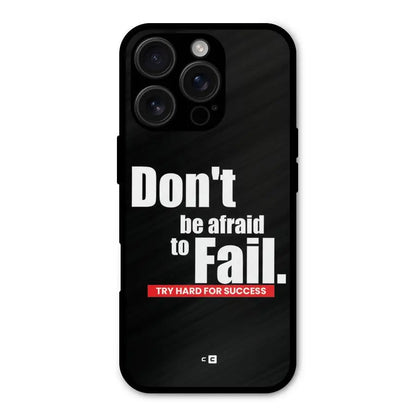 Dont Be Afriad Shockproof Hybrid Protection (Metal + TPU) Back Case Cover CoversCart