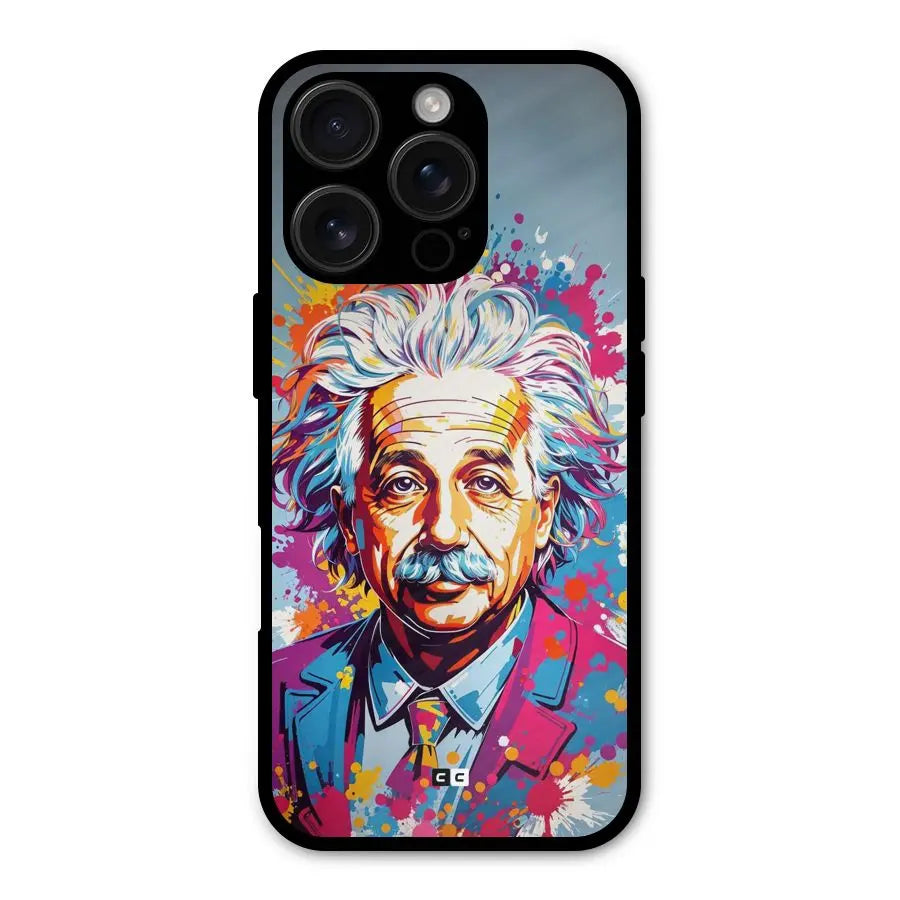 Einstein illustration Shockproof Hybrid Protection (Metal + TPU) Back Case Cover CoversCart