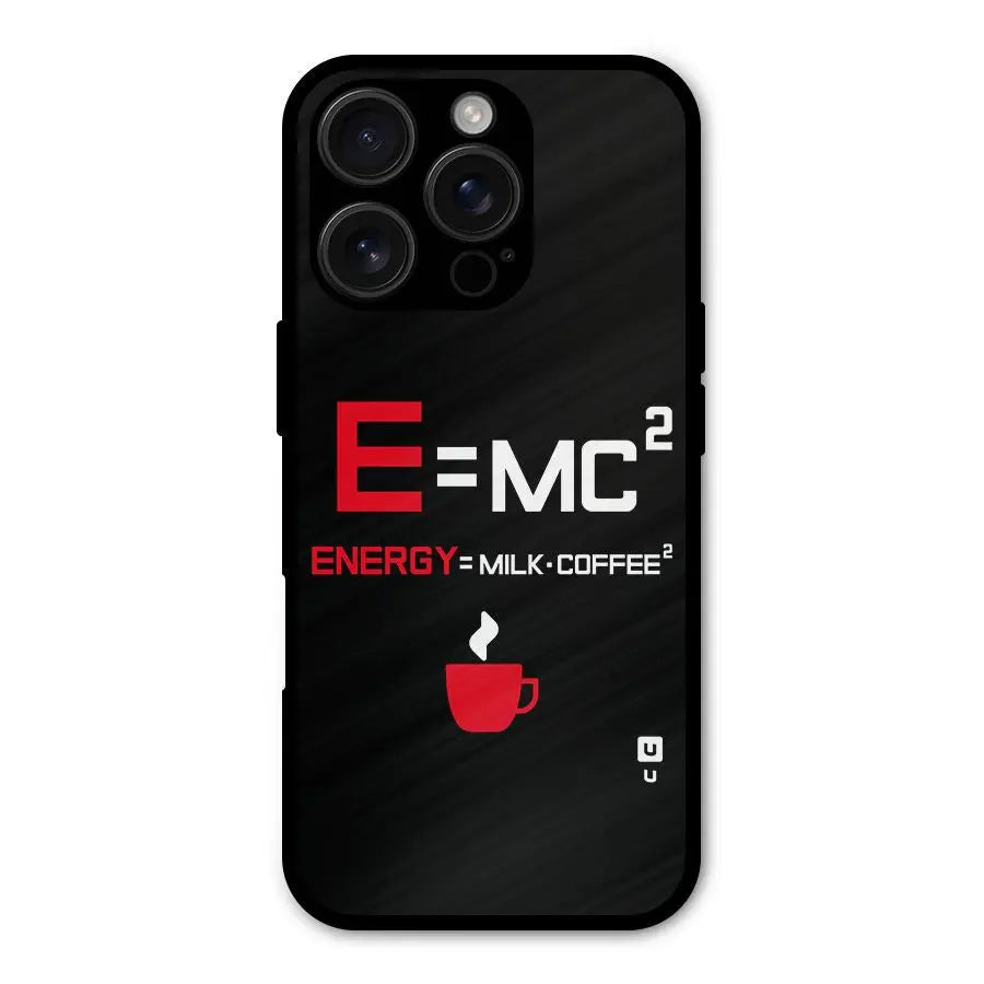 Energy Coffee Equation Shockproof Hybrid Protection (Metal + TPU) Back Case Cover CoversCart