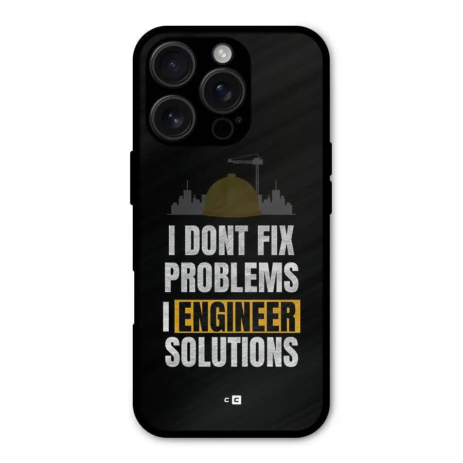 Engineer Solutions Shockproof Hybrid Protection (Metal + TPU) Back Case Cover CoversCart