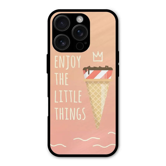 Enjoy the Little Things Shockproof Hybrid Protection (Metal + TPU) Back Case Cover CoversCart