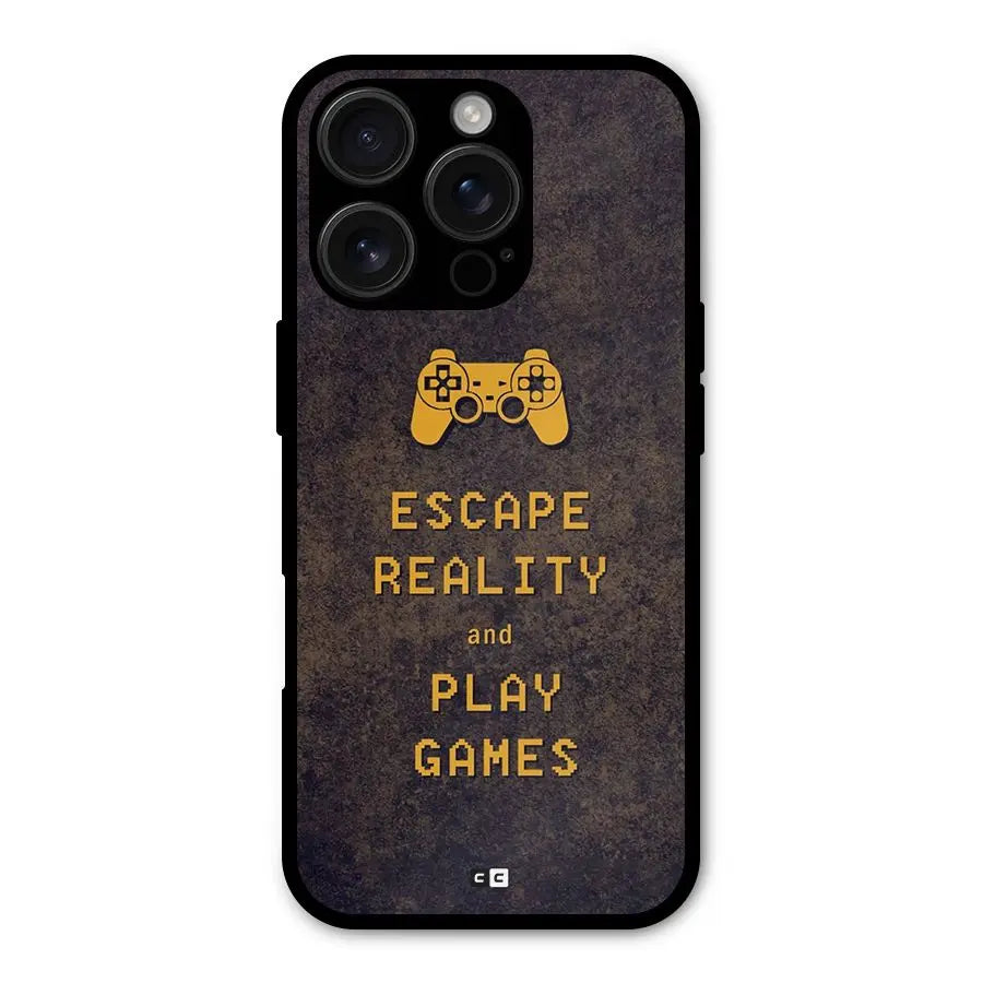 Escape Reality Shockproof Hybrid Protection (Metal + TPU) Back Case Cover CoversCart