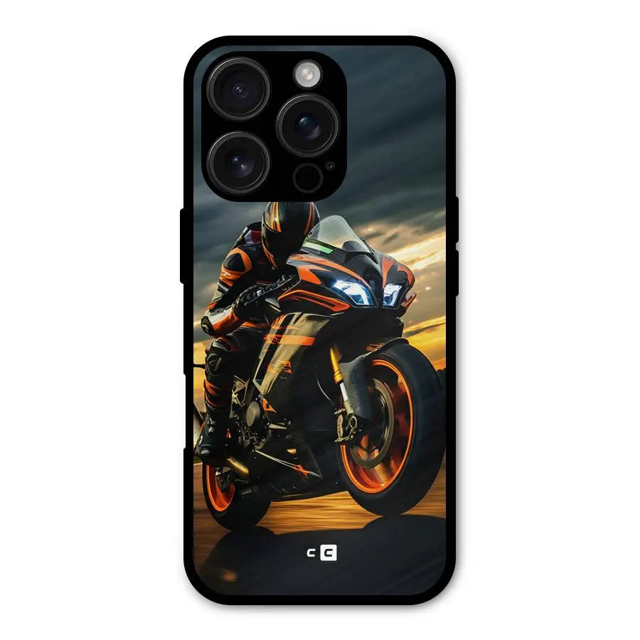 Evening Highway Shockproof Hybrid Protection (Metal + TPU) Back Case Cover CoversCart