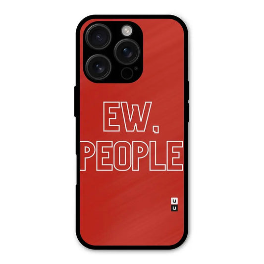 Ew People Shockproof Hybrid Protection (Metal + TPU) Back Case Cover CoversCart