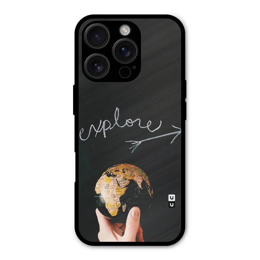 Explore World Shockproof Hybrid Protection (Metal + TPU) Back Case Cover CoversCart