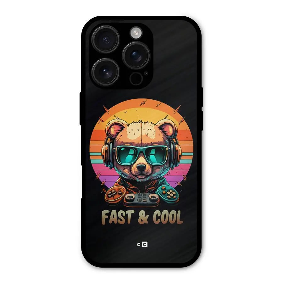 Fast And Cool Shockproof Hybrid Protection (Metal + TPU) Back Case Cover CoversCart