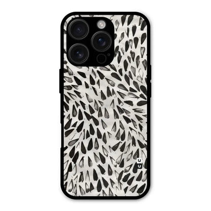 Feather Pattern Colorless Shockproof Hybrid Protection (Metal + TPU) Back Case Cover CoversCart