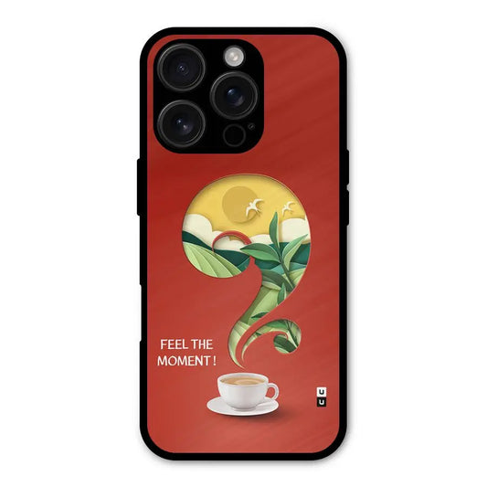 Feel The Moment Shockproof Hybrid Protection (Metal + TPU) Back Case Cover CoversCart