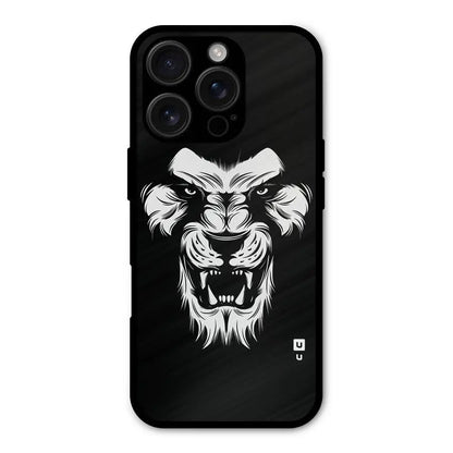 Fierce Lion Digital Art Shockproof Hybrid Protection (Metal + TPU) Back Case Cover CoversCart