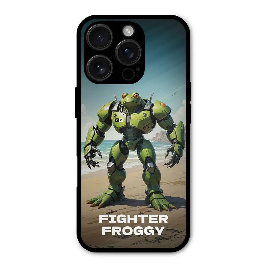 Fighter Froggy Shockproof Hybrid Protection (Metal + TPU) Back Case Cover CoversCart
