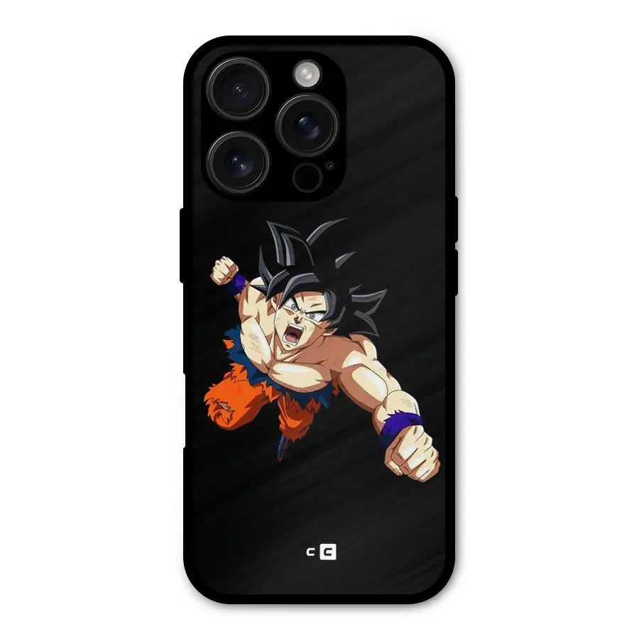 Fighting Goku Shockproof Hybrid Protection (Metal + TPU) Back Case Cover CoversCart