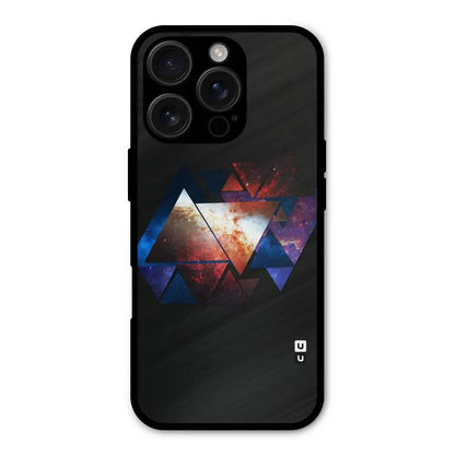 Fire Galaxy Triangles Shockproof Hybrid Protection (Metal + TPU) Back Case Cover CoversCart