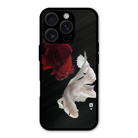 Fish Design Shockproof Hybrid Protection (Metal + TPU) Back Case Cover