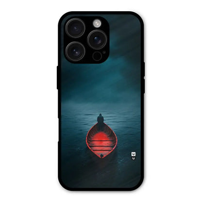 Floating Boat Shockproof Hybrid Protection (Metal + TPU) Back Case Cover CoversCart