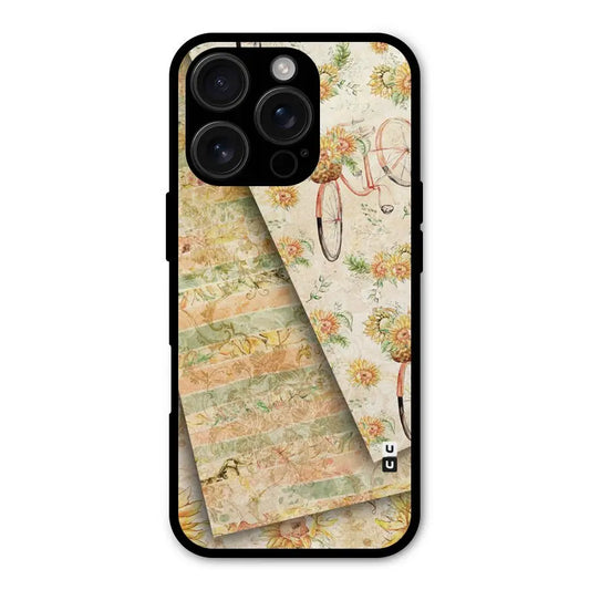 Floral Bicycle Shockproof Hybrid Protection (Metal + TPU) Back Case Cover CoversCart