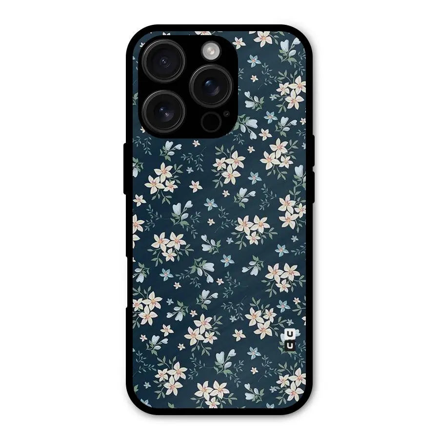 Floral Blue Bloom Shockproof Hybrid Protection (Metal + TPU) Back Case Cover CoversCart
