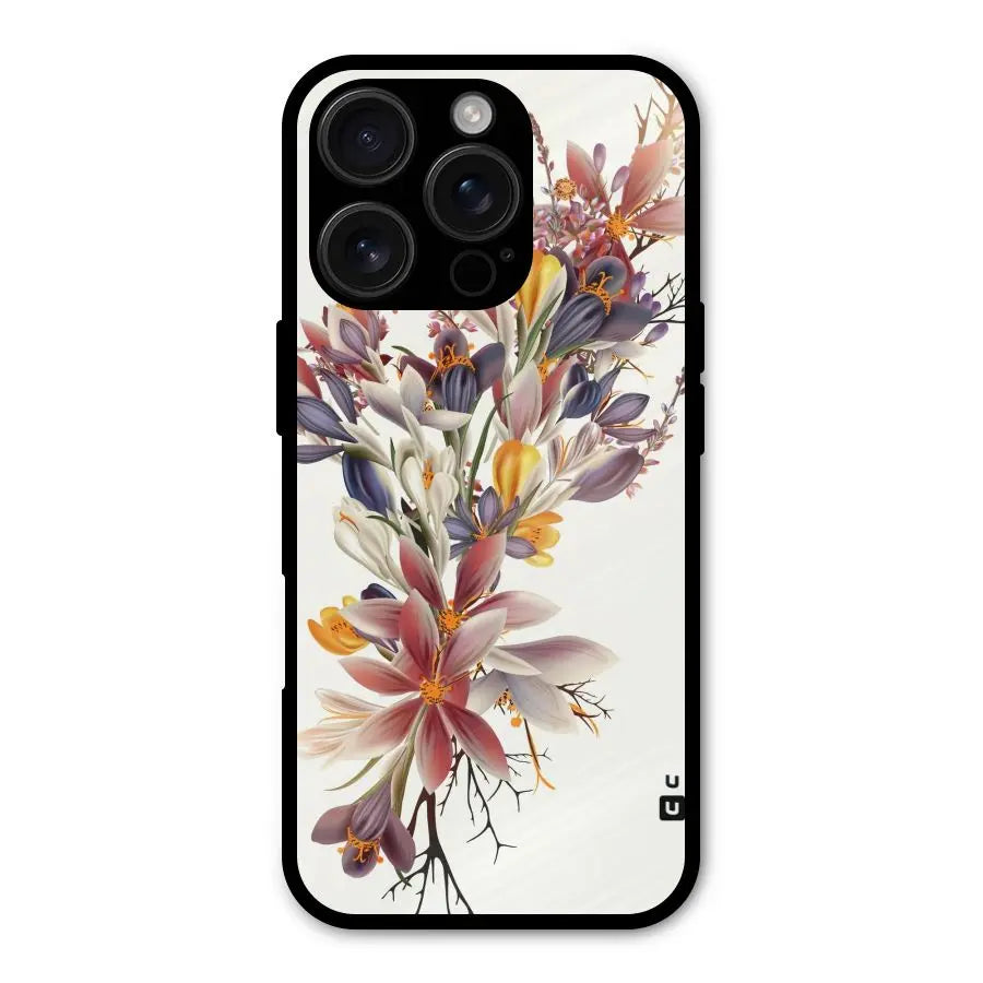 Floral Bouquet Shockproof Hybrid Protection (Metal + TPU) Back Case Cover CoversCart