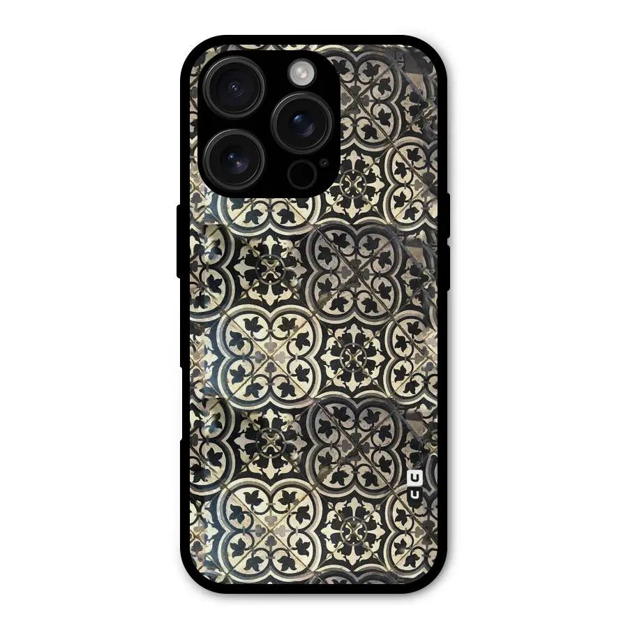 Floral Tile Shockproof Hybrid Protection (Metal + TPU) Back Case Cover CoversCart