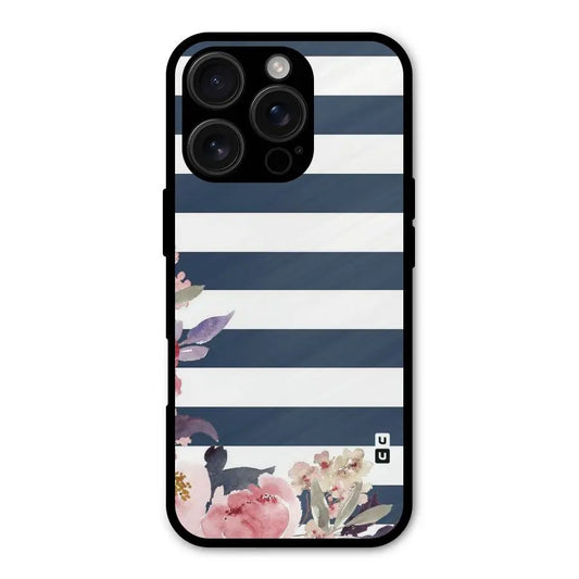Floral Water Art Shockproof Hybrid Protection (Metal + TPU) Back Case Cover CoversCart