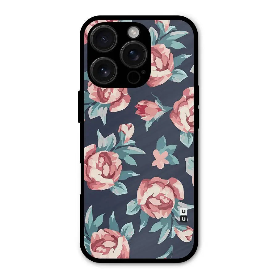 Flowers Painting Shockproof Hybrid Protection (Metal + TPU) Back Case Cover CoversCart