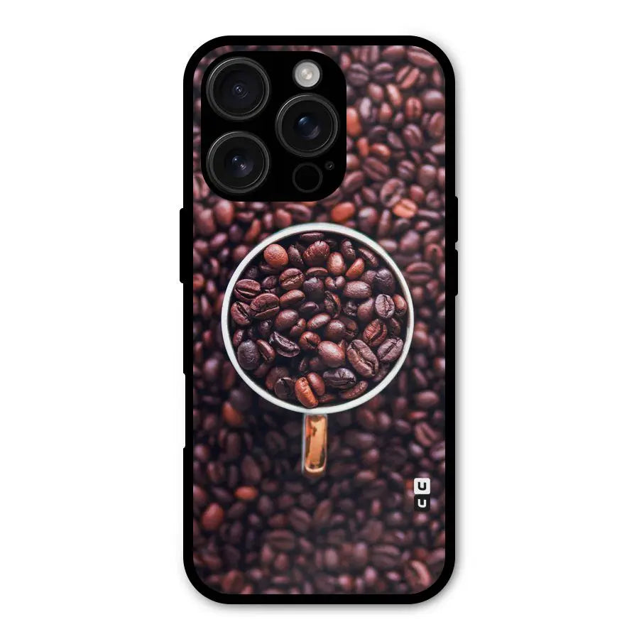 Focus Coffee Beans Shockproof Hybrid Protection (Metal + TPU) Back Case Cover CoversCart