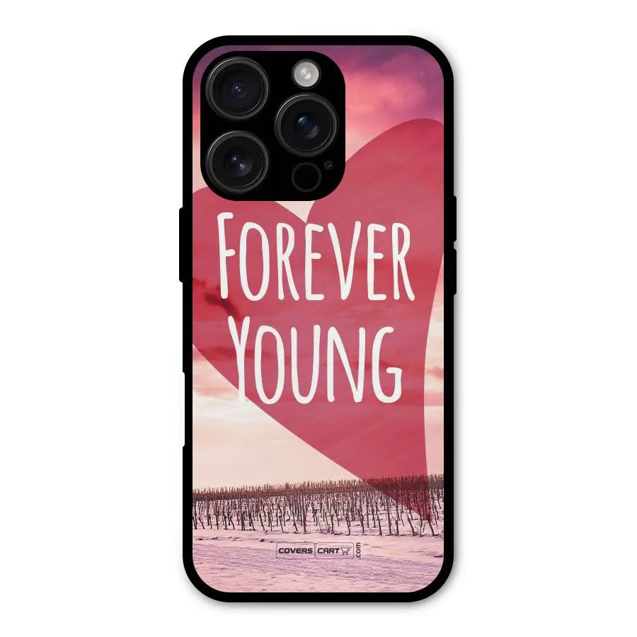 Forever Young Shockproof Hybrid Protection (Metal + TPU) Back Case Cover CoversCart
