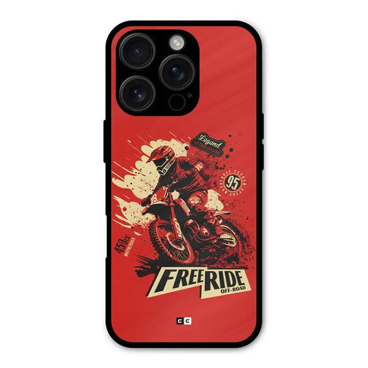 Free Ride Shockproof Hybrid Protection (Metal + TPU) Back Case Cover CoversCart