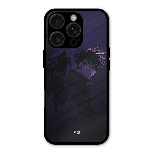 Fushiguro Demon Crows Shockproof Hybrid Protection (Metal + TPU) Back Case Cover