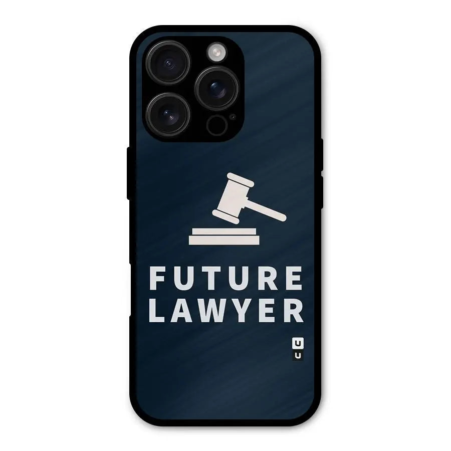 Future Lawyer Shockproof Hybrid Protection (Metal + TPU) Back Case Cover CoversCart