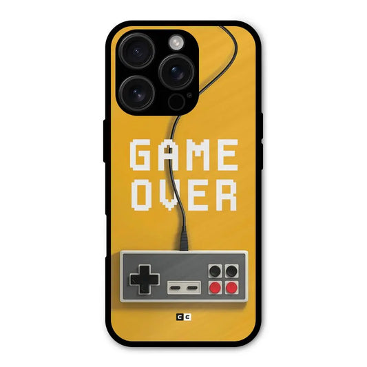 Game Over Remote Shockproof Hybrid Protection (Metal + TPU) Back Case Cover CoversCart