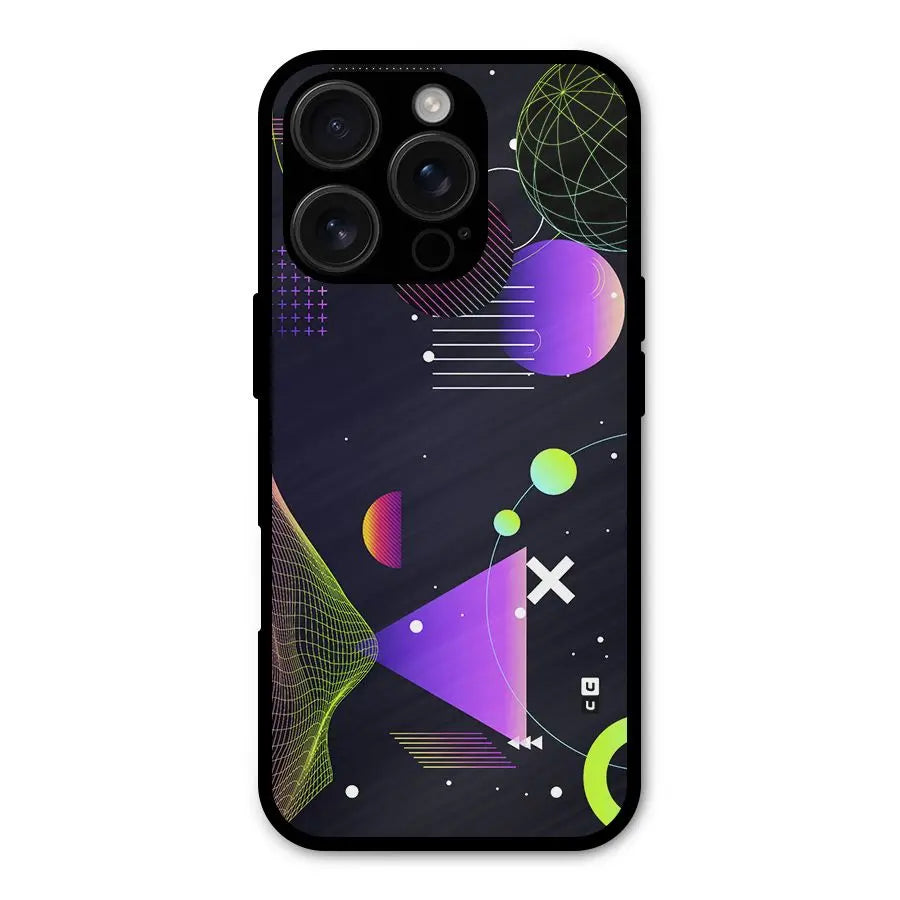 Geometrical Wireframe Shockproof Hybrid Protection (Metal + TPU) Back Case Cover CoversCart