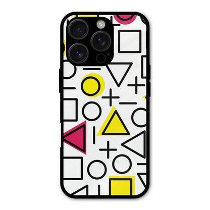 Geometry Pattern Shockproof Hybrid Protection (Metal + TPU) Back Case Cover CoversCart