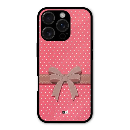 Gift Ribbon Shockproof Hybrid Protection (Metal + TPU) Back Case Cover CoversCart