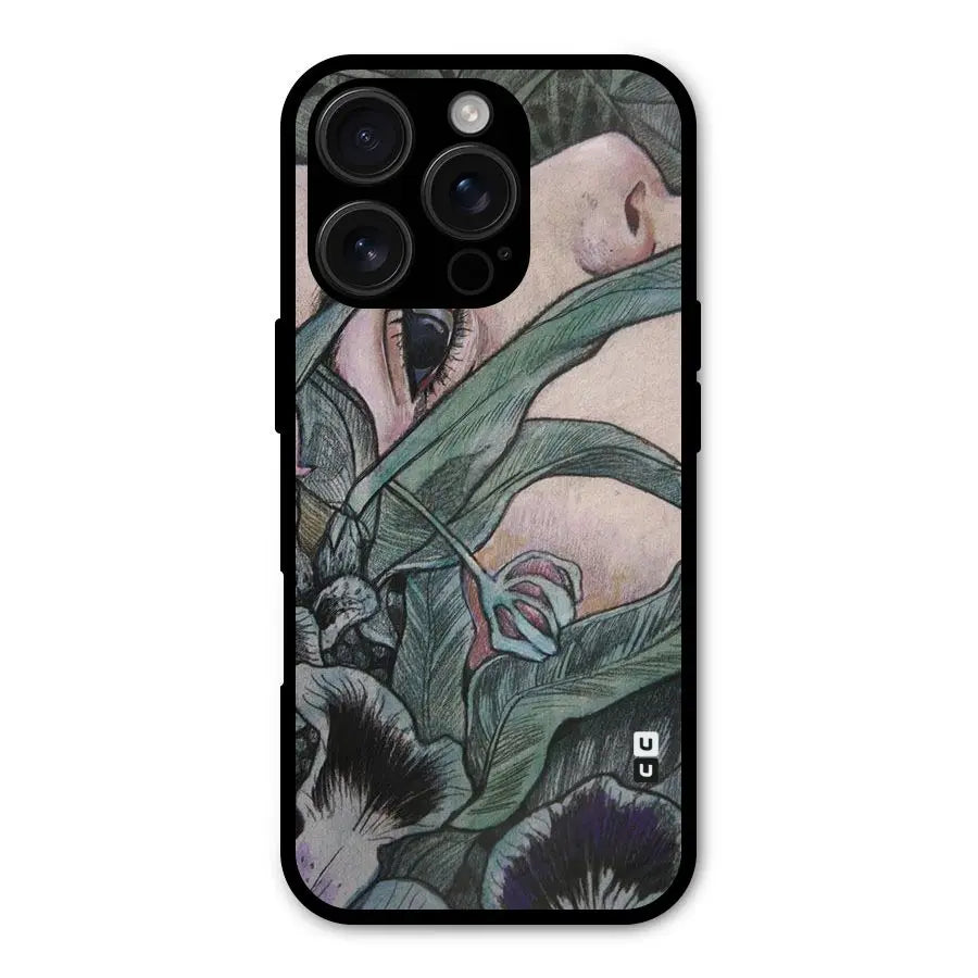 Girl Grass Art Shockproof Hybrid Protection (Metal + TPU) Back Case Cover CoversCart