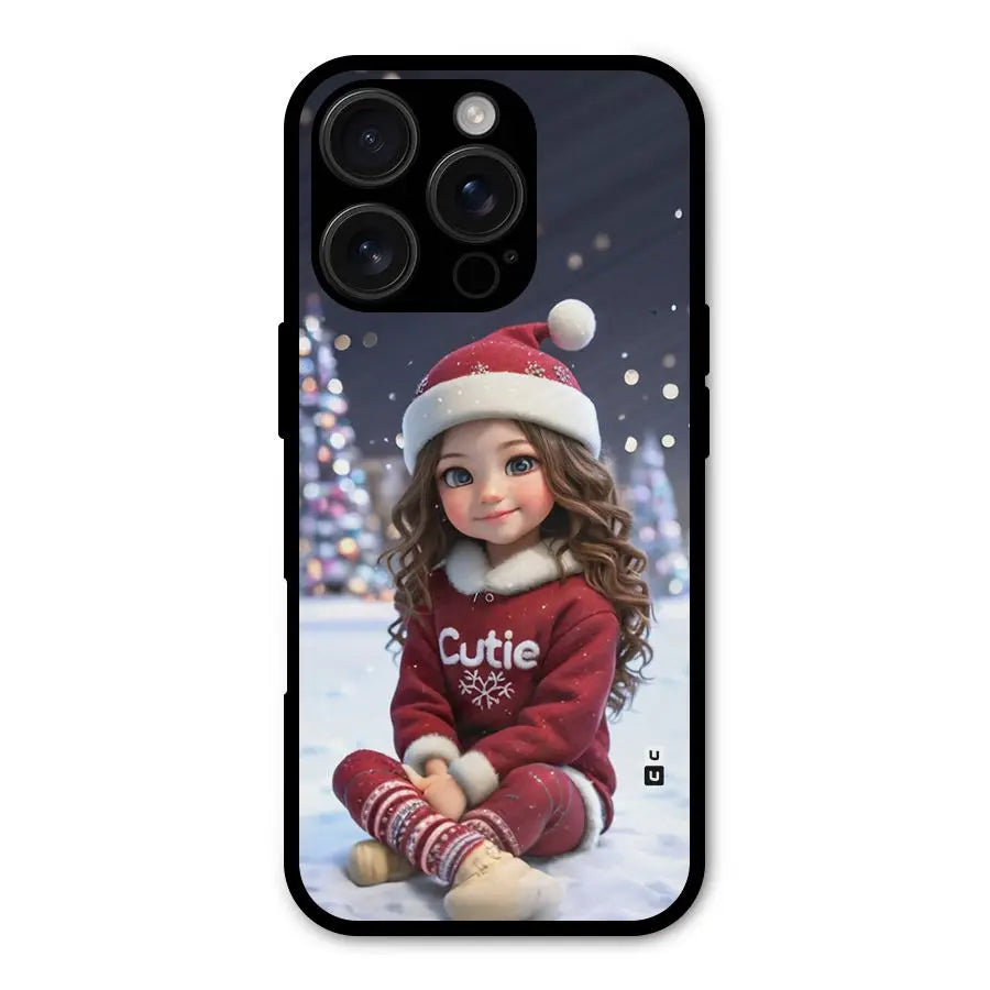 Girl In Snow Shockproof Hybrid Protection (Metal + TPU) Back Case Cover CoversCart