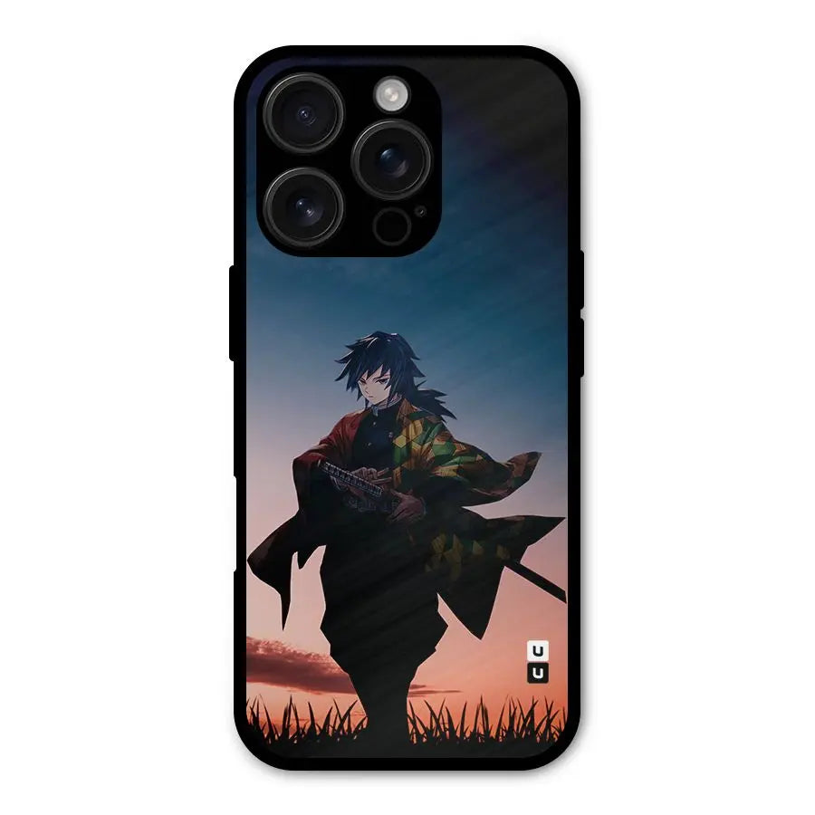 Giyu Tomioka Stance Shockproof Hybrid Protection (Metal + TPU) Back Case Cover CoversCart