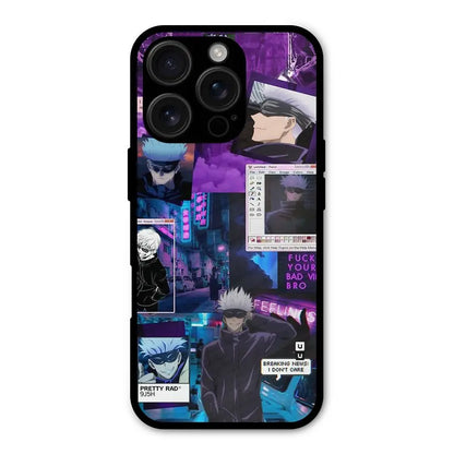 Gojo Quotes Bundle Shockproof Hybrid Protection (Metal + TPU) Back Case Cover CoversCart