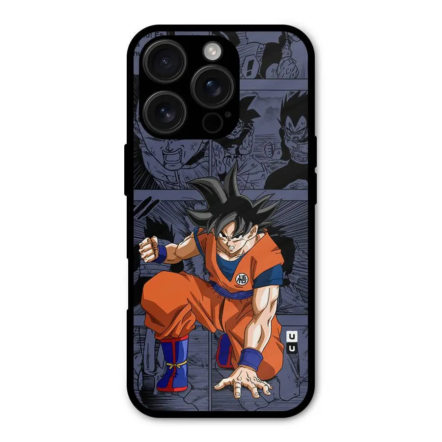 Goku Manga Art Shockproof Hybrid Protection (Metal + TPU) Back Case Cover CoversCart